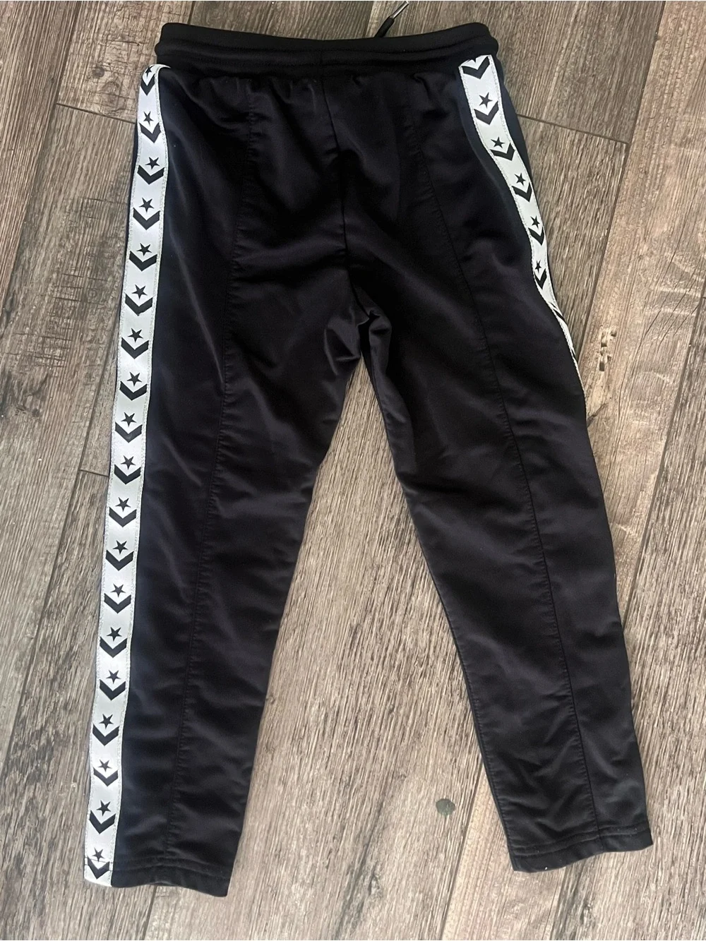 🏅 10/$10 Converse Black Joggers with White Star-Pattern Side Stripe